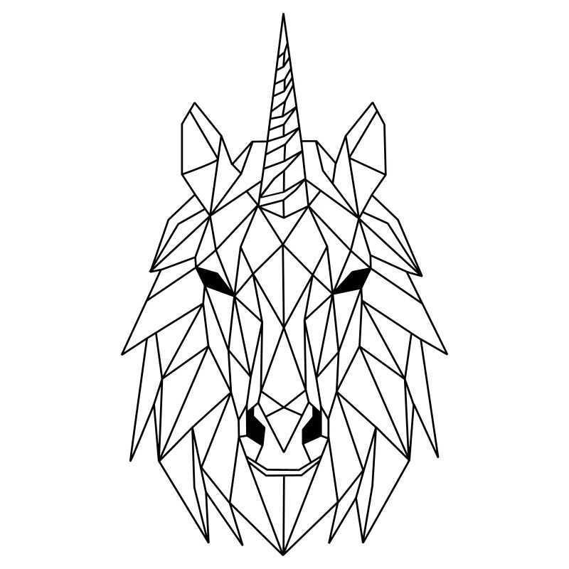 Polygone licorne