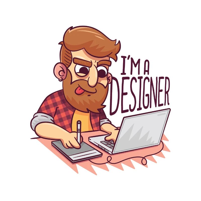 Ich bin Designer - I am a designer