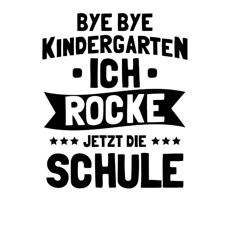 Bye bye Kindergarten, Schule, Einschulung