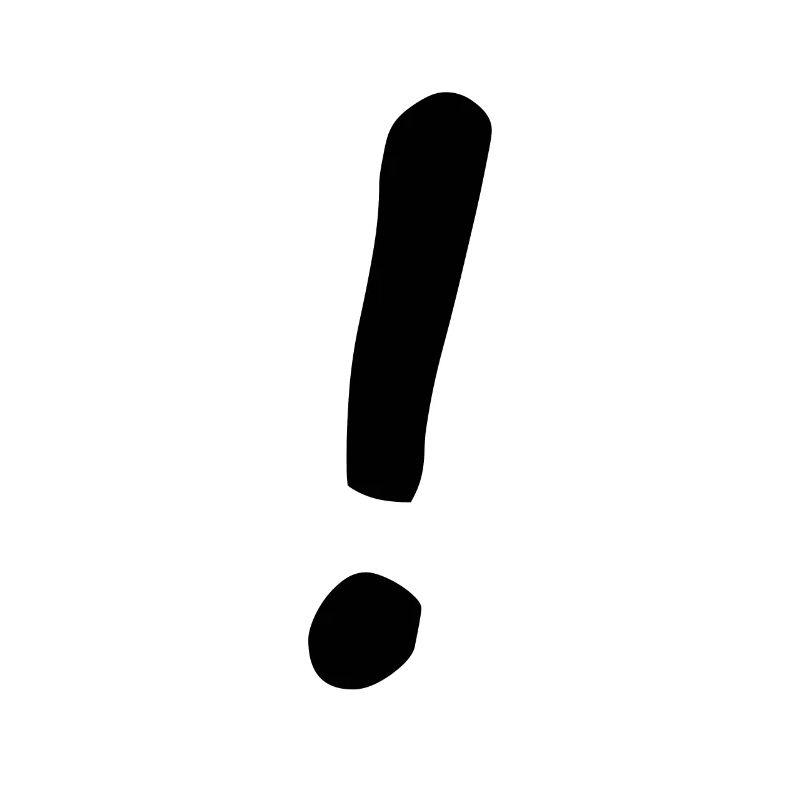 exclamation mark