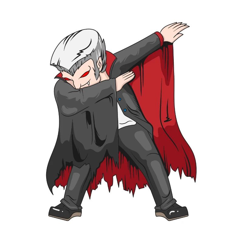 Dabbing Dab Dance Vampire Drakula Halloween Gift