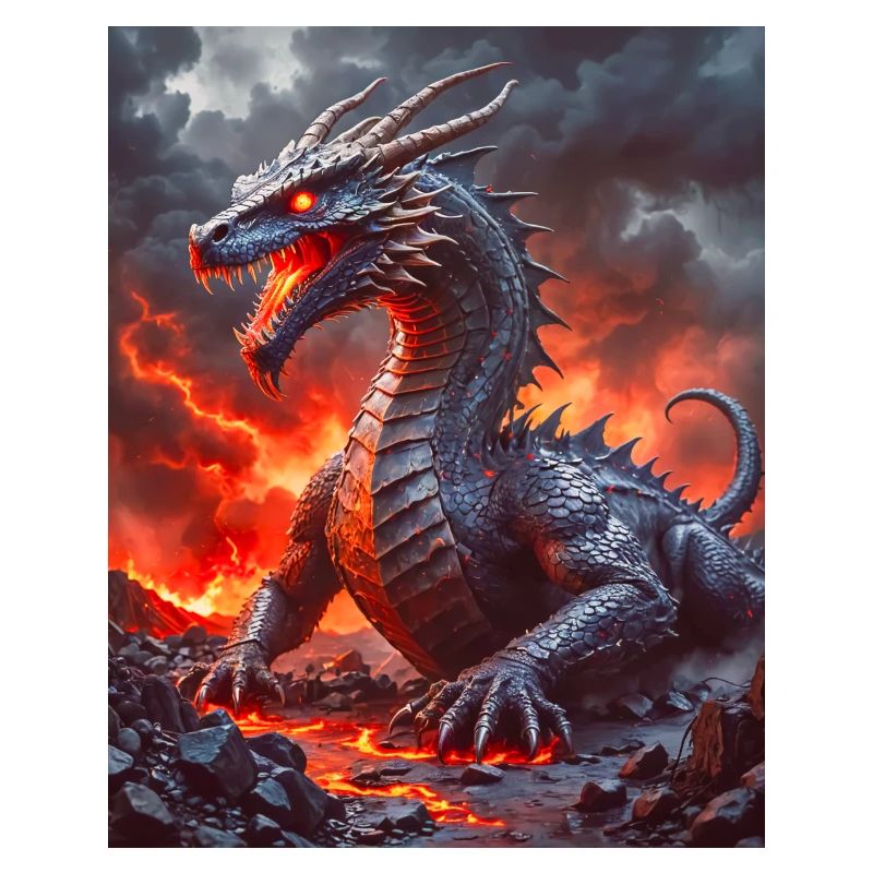 Zmey Gorynych, Slavic three-headed fire-breathing