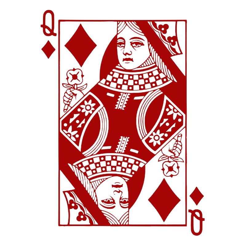 Check Queen card game