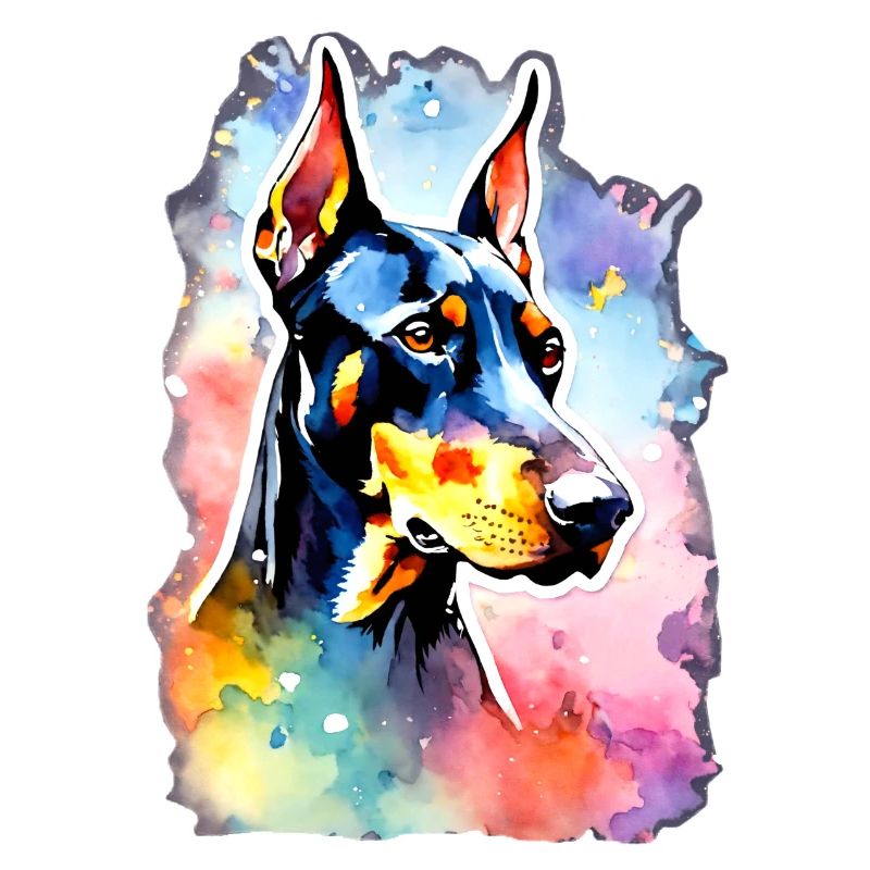 Dobermann Dobermann Hund Dobermann