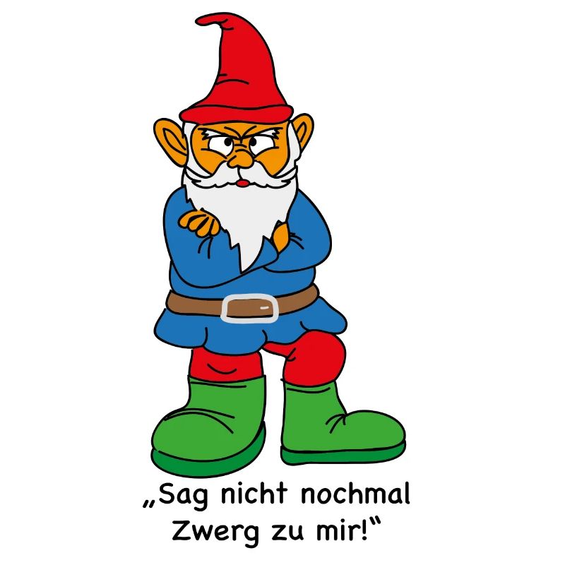 Wütender Zwerg