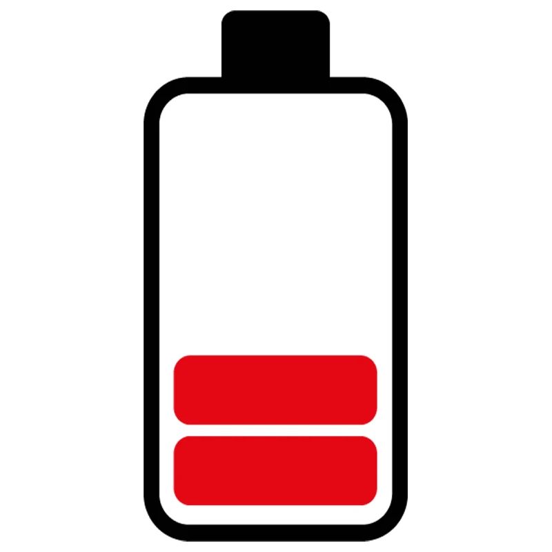 Battery - Indication of the battery