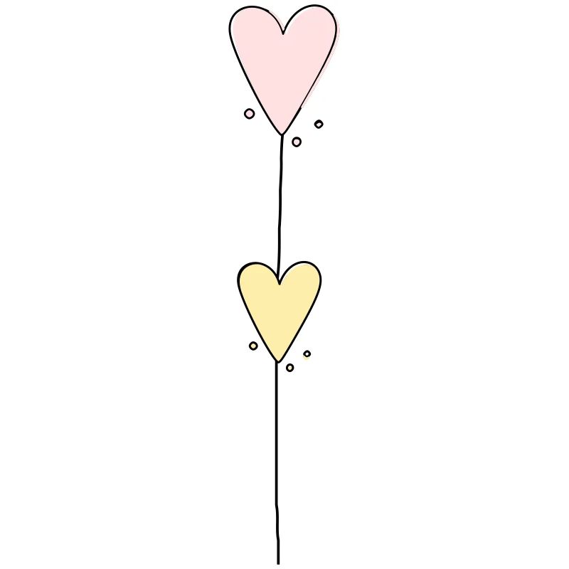 Heart Line Vertical