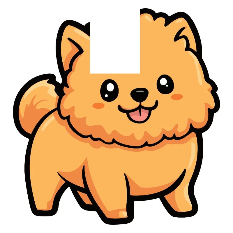 Chow Chow Dog Comic Cute