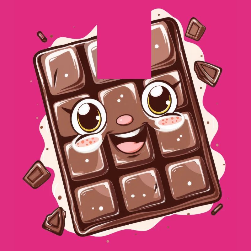 Schokoladen Comic Design