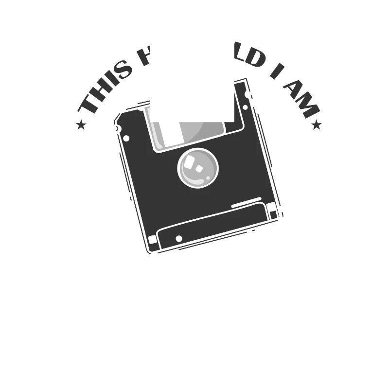 This how old I am diskette retro memory module