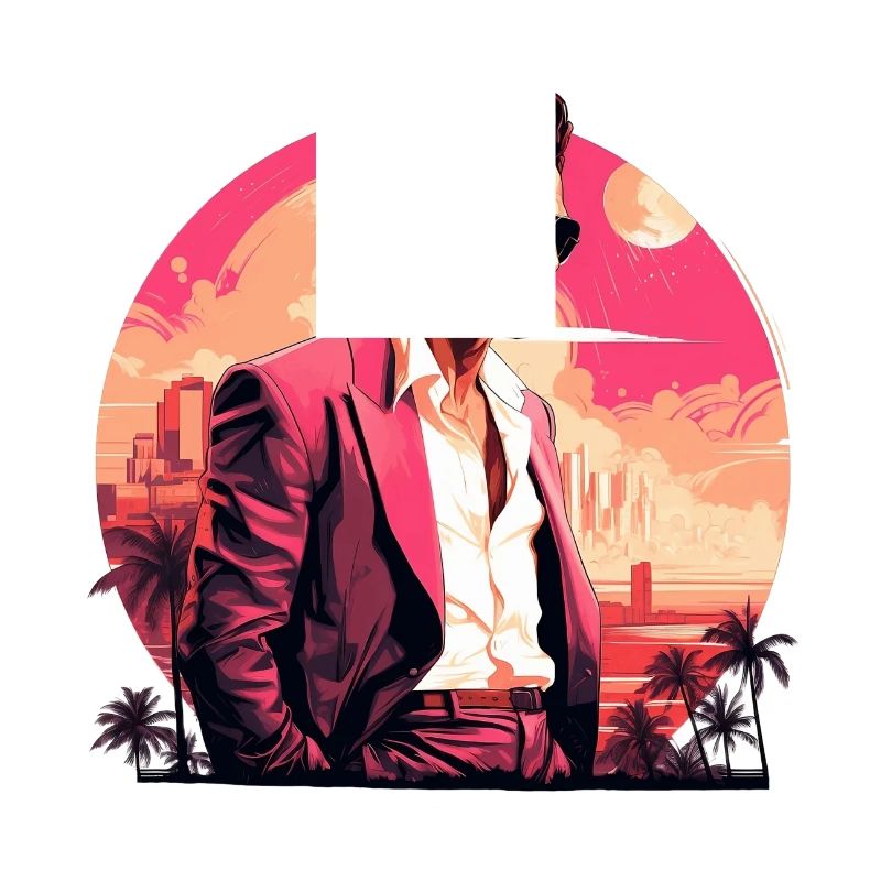 Retro Miami Boho Style Design