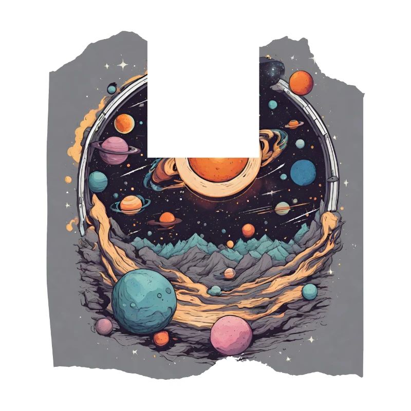 Celestial Harmony Solar System Sun Planets Space