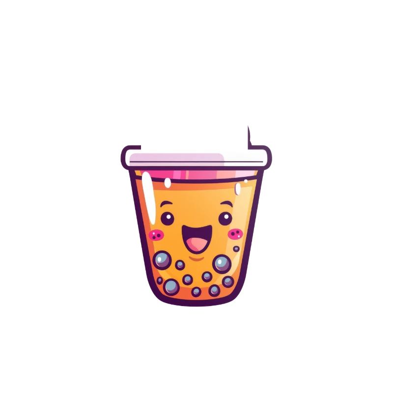 Fröhlicher Bubble Tea