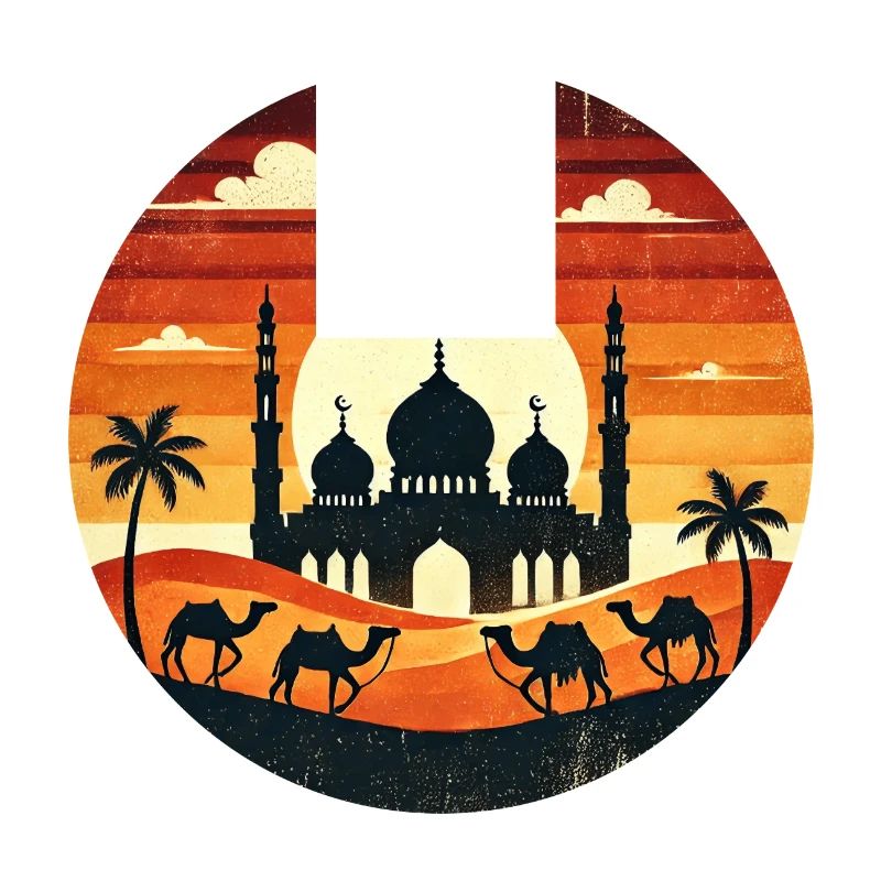 Marrakesh Mosque sunset