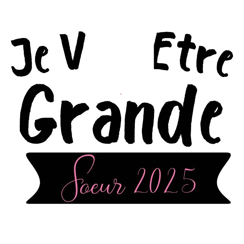 Ich werde 2025 eine große Schwester sein