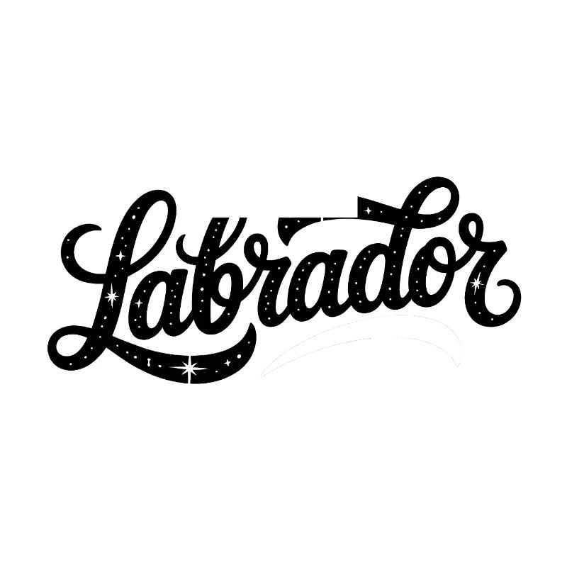 Labrador - Logo d’animal de compagnie cool