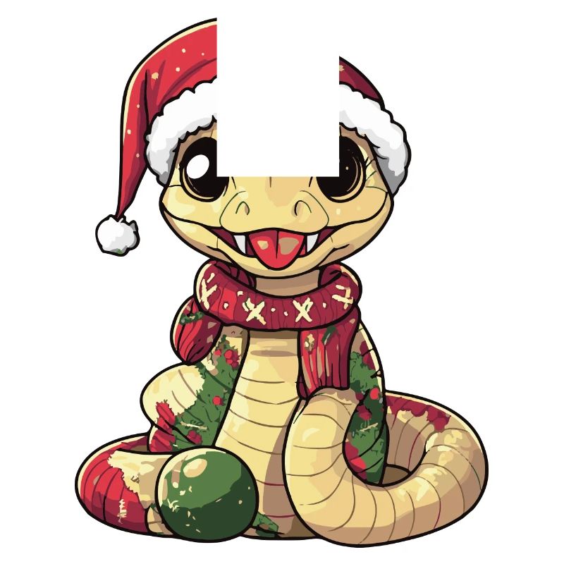 Snake Cobra Christmas