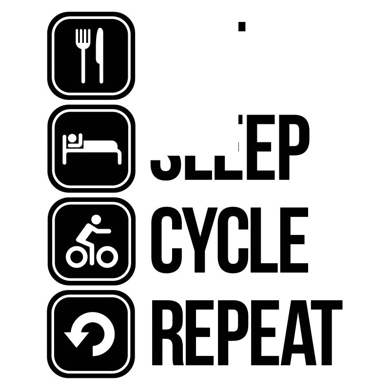 eat sleep cycle repeat