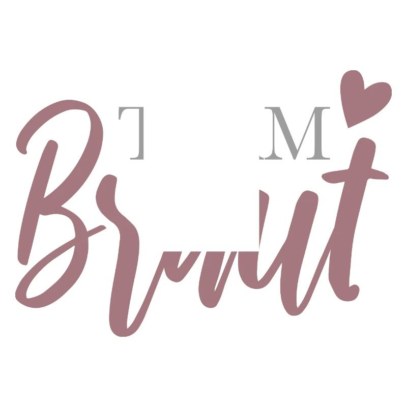 Team Braut mit Herz