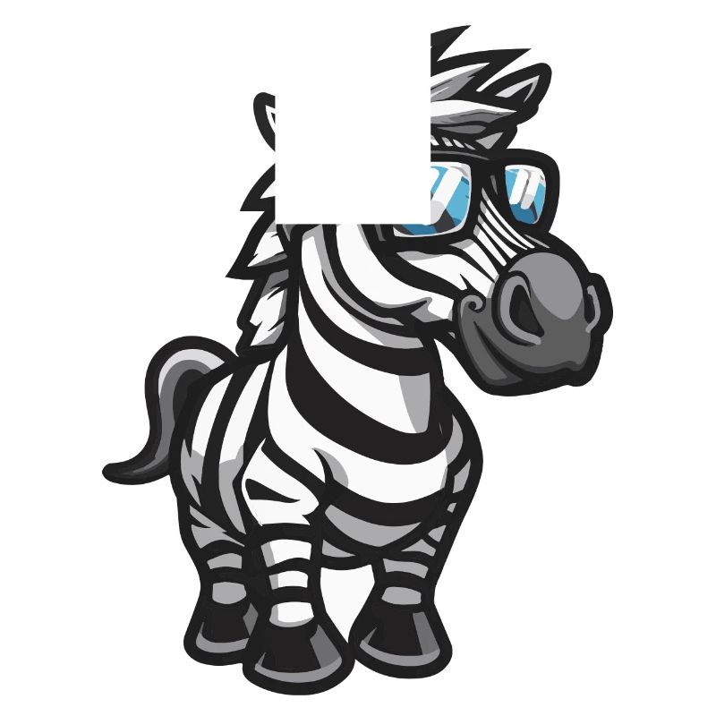 Zebra Comic Cool
