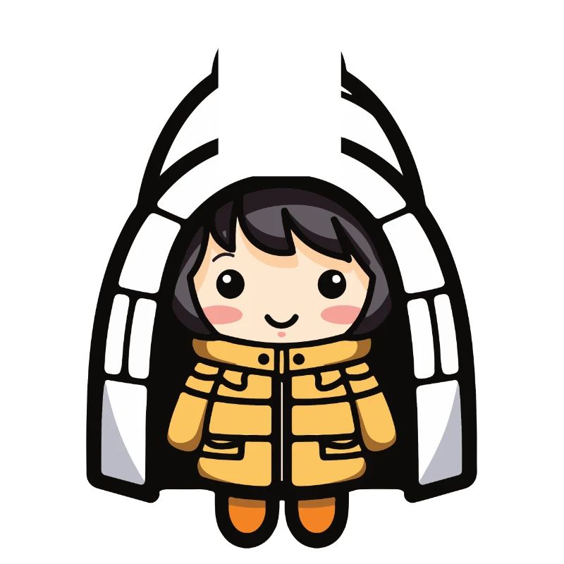 Eskimo Winter Comic Igloo