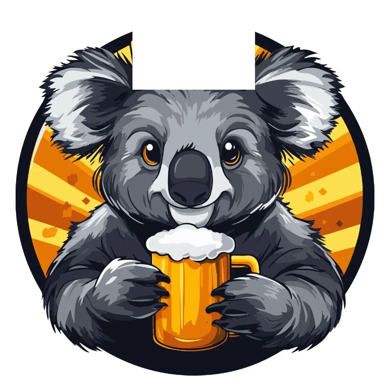 Koala Bier Comic