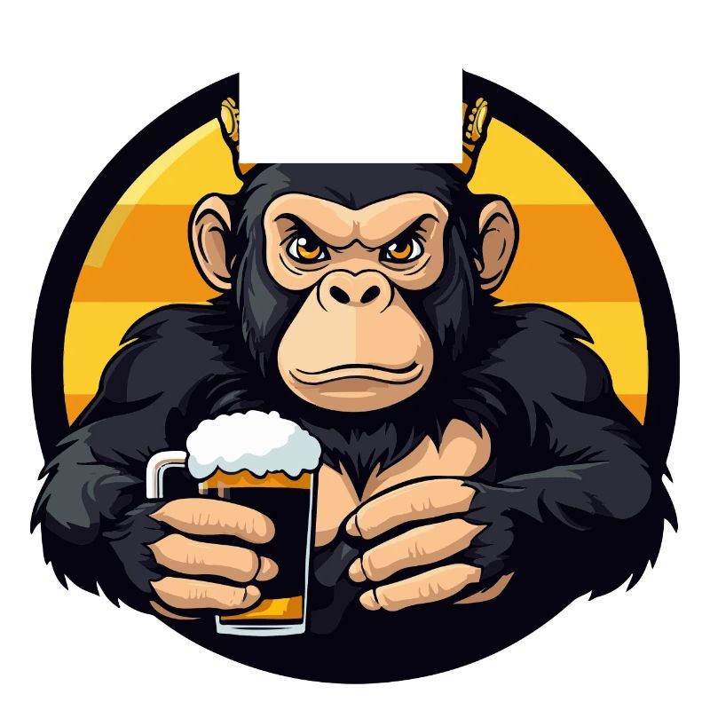 Affe Bier Comic
