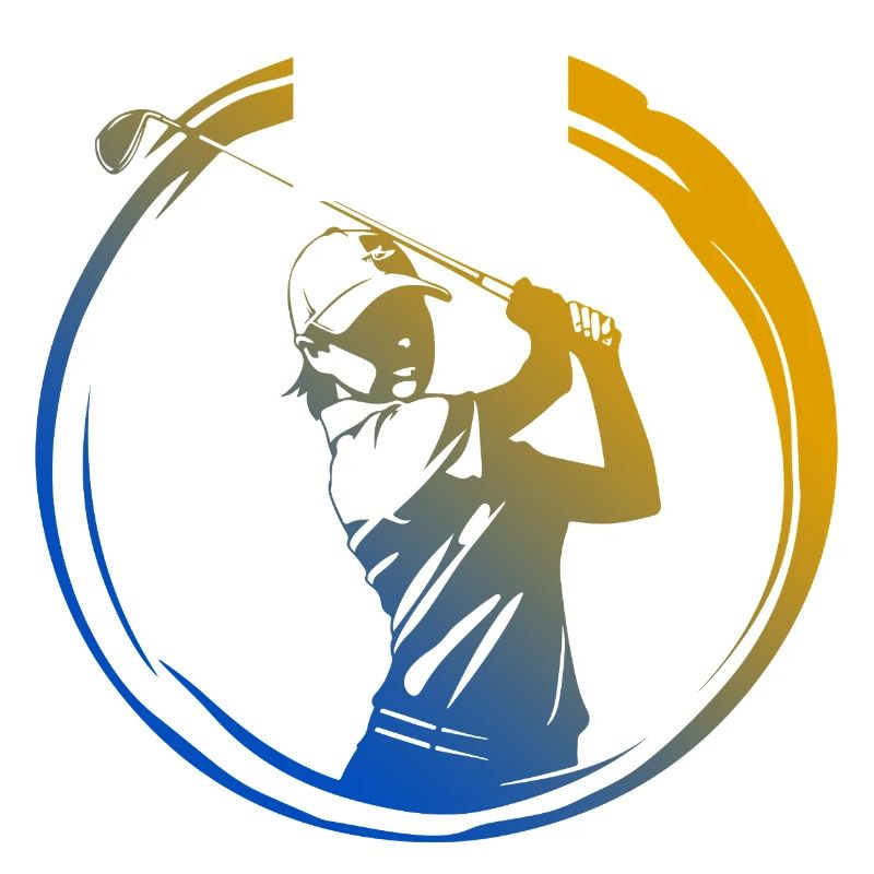Golfer Silhouette Bunt