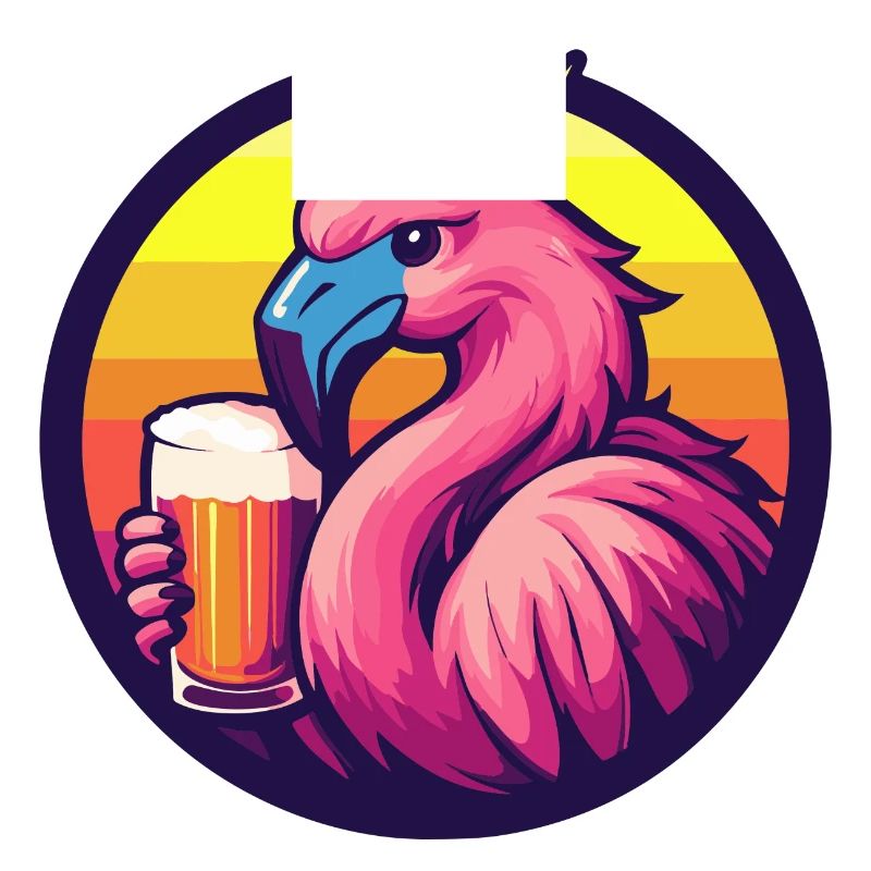 Flamingo Bier Comic