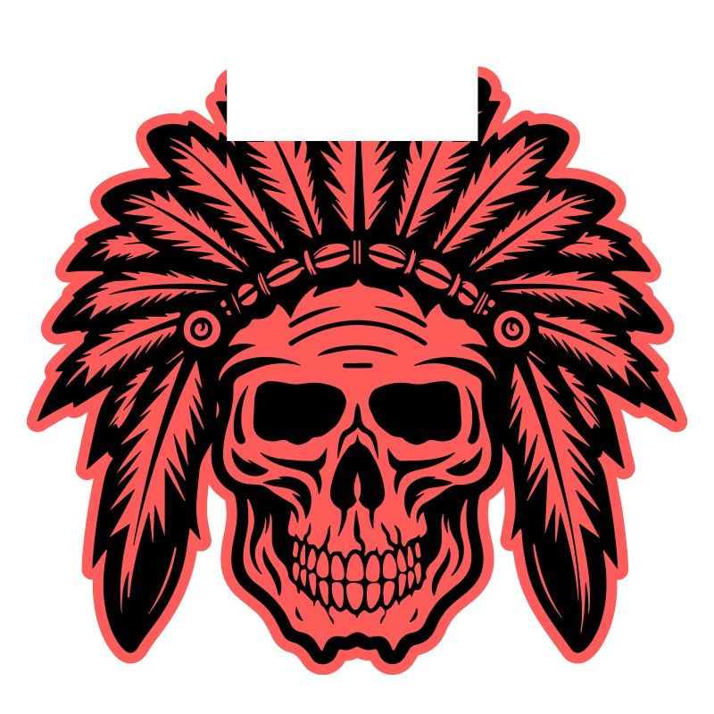 Crâne de chef indien Apache