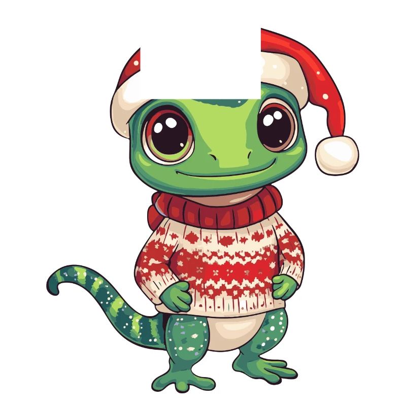 Echse Weihnachten Comic