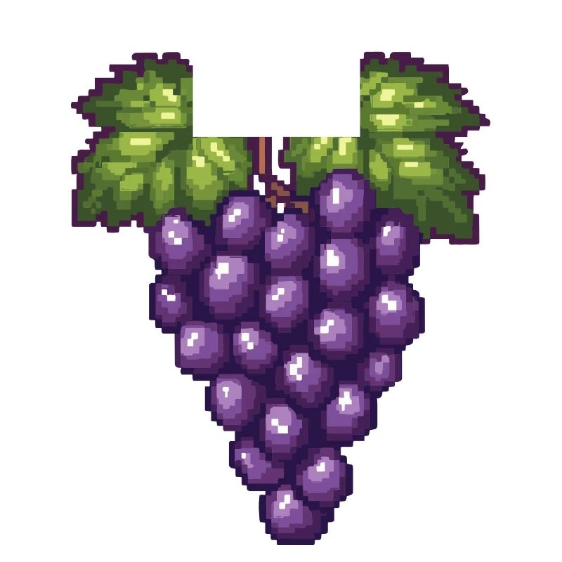 Grapes Pixel