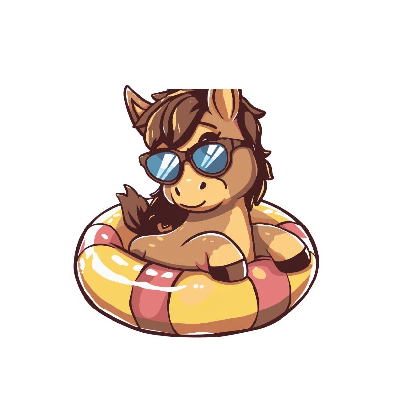 Horse Summer Comic