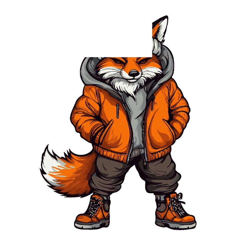 Fox Funny Winter