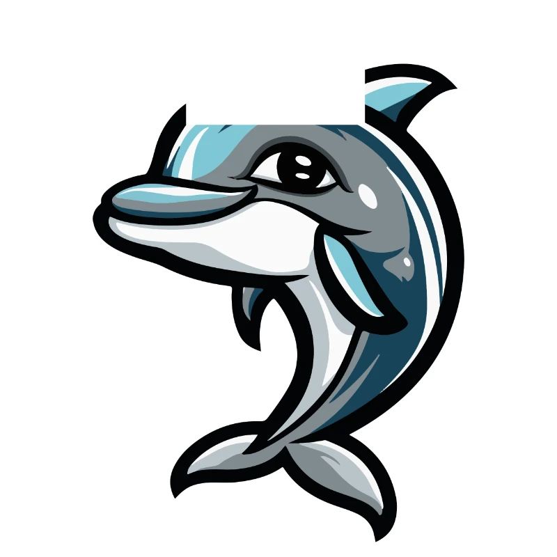 Dolphin Comic Crown