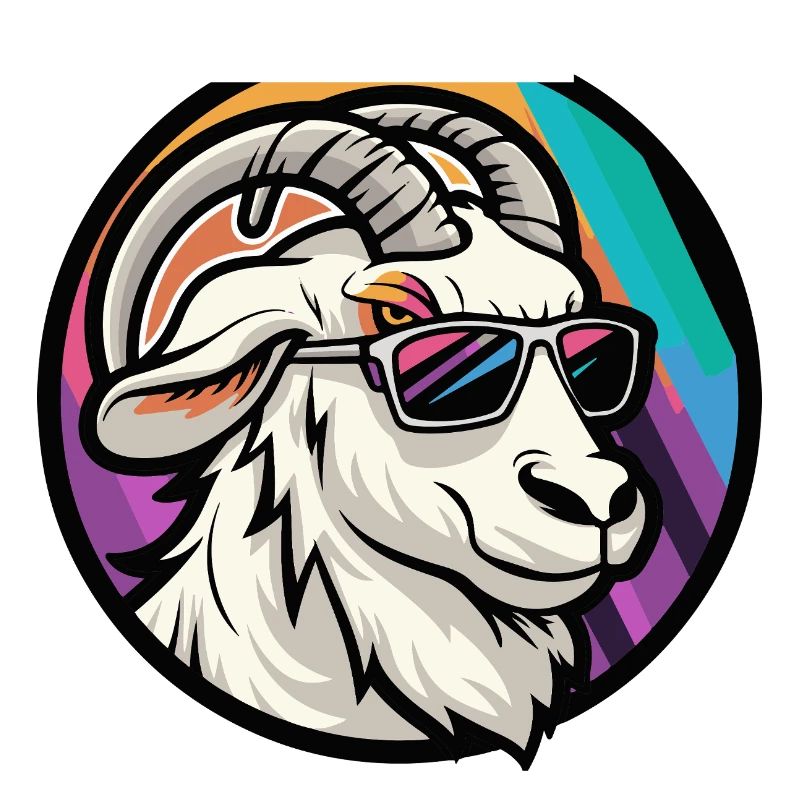 Mountain Goat Comic Cool Summer
