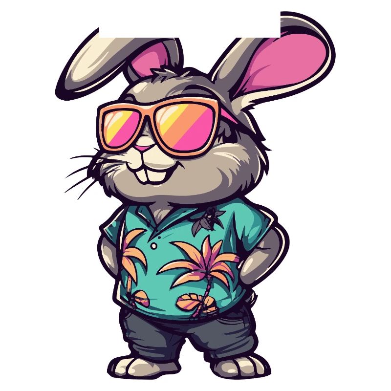 Bunny Comic Holiday