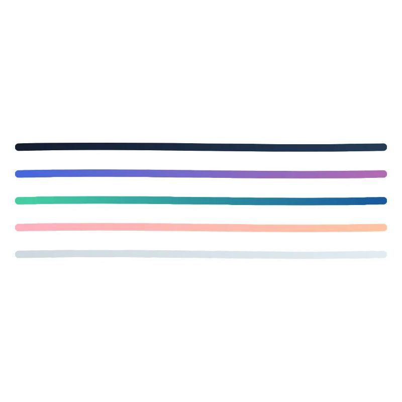 Vibrant stripe palette