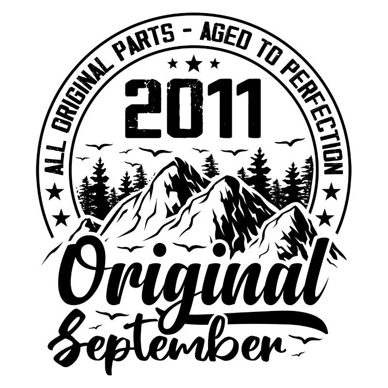 2011 September Original 13 Year Old Birthday Gift