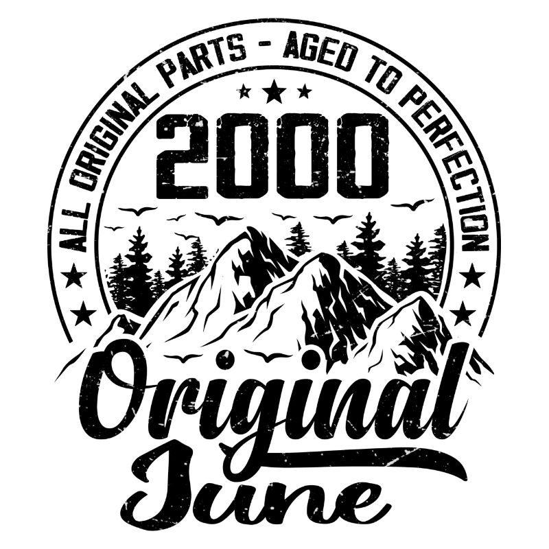 2000 Juni Original: Geschenk zum 24-jährigen Jubiläum