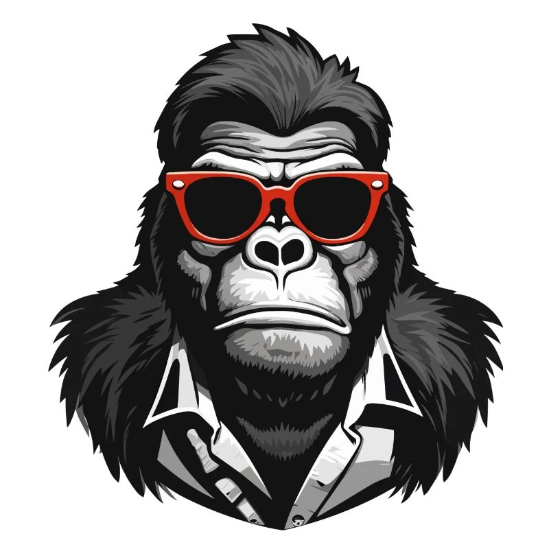 gorilla, monkey, primate