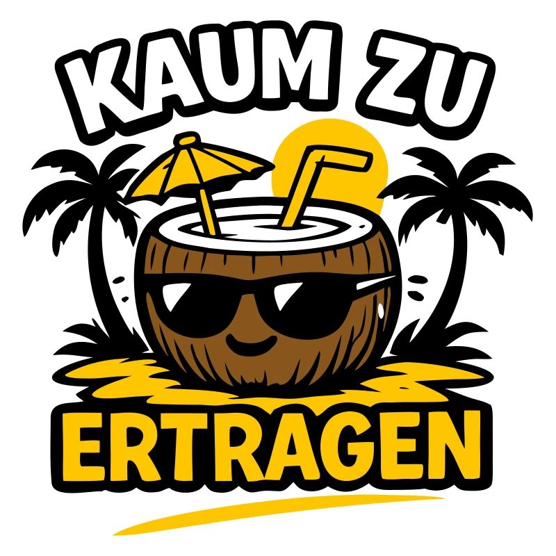 Kokosnuss Strandheld 