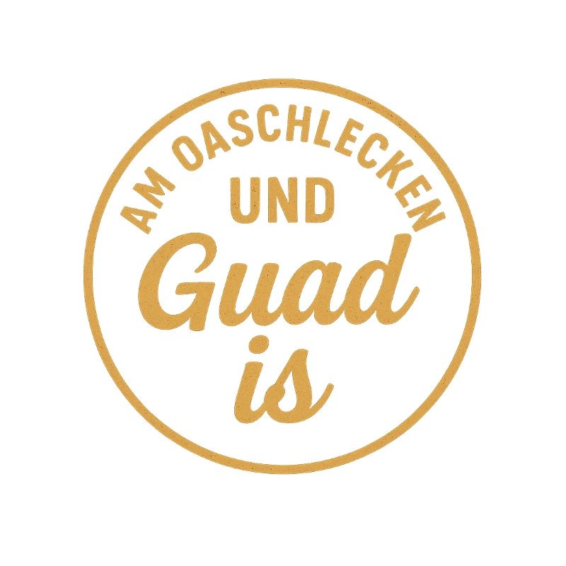 Guud is Dialect Round Badge