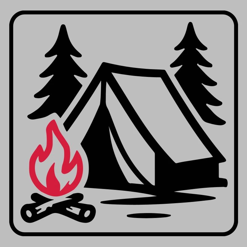 Zelt Camping Symbol