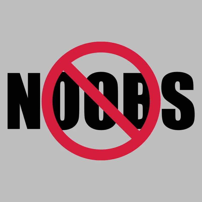 Aucun signe de noobs interdit