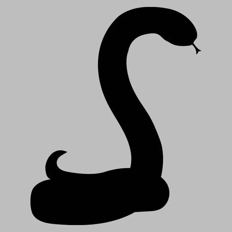 silhouette shadow snake face head gecko egg