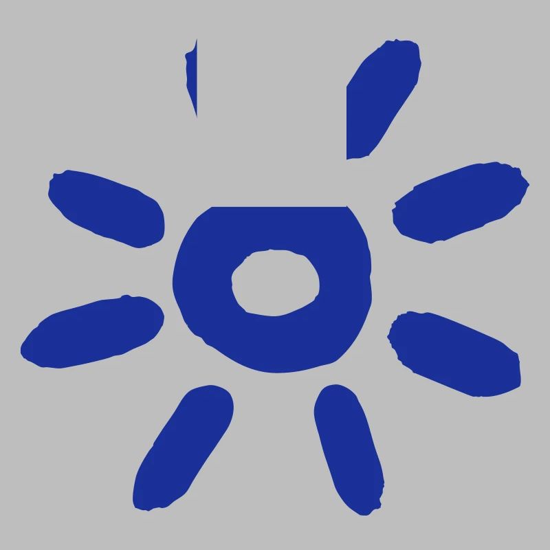 Blaue Sonne