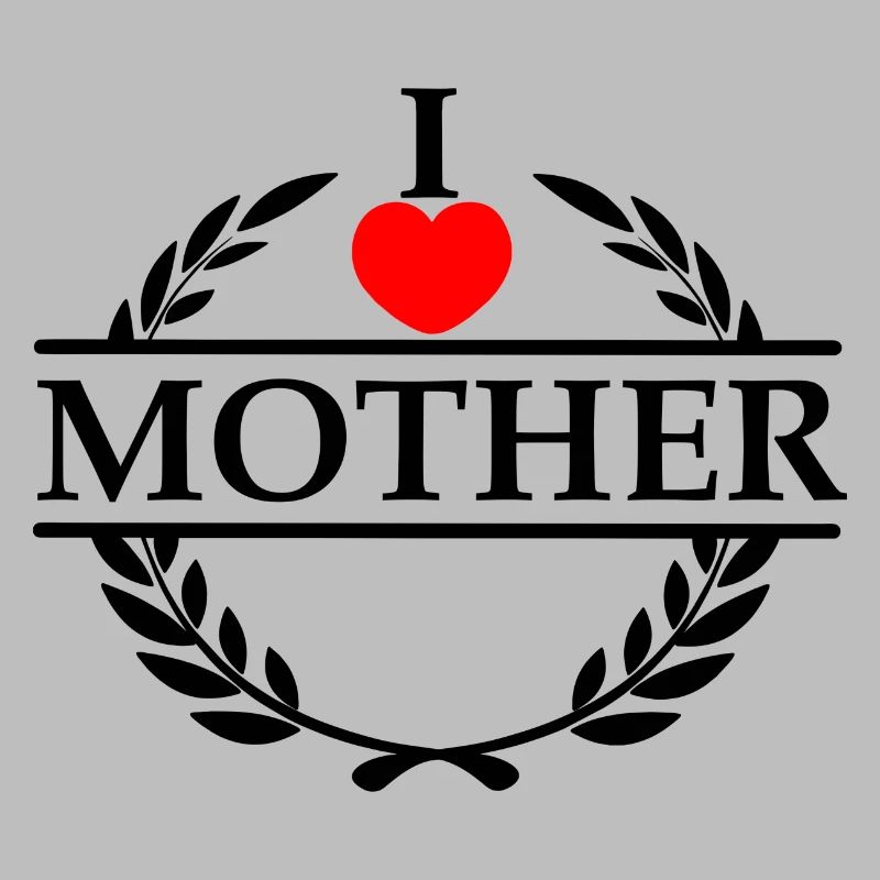 Lorbeerkranz Ich liebe Mutter