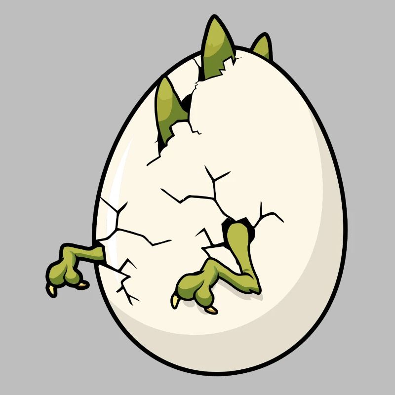 Ostern mit gebrochener Eiblüte