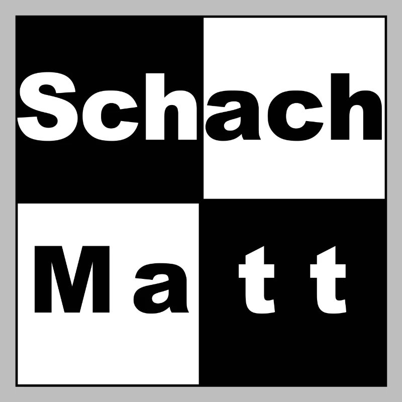 Schachmatt Schach Geschenkidee